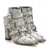 Ankle Boot - Pele de Cobra