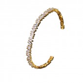 Bracelete Aberto Dourado