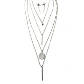 Conjunto Barras Prateadas